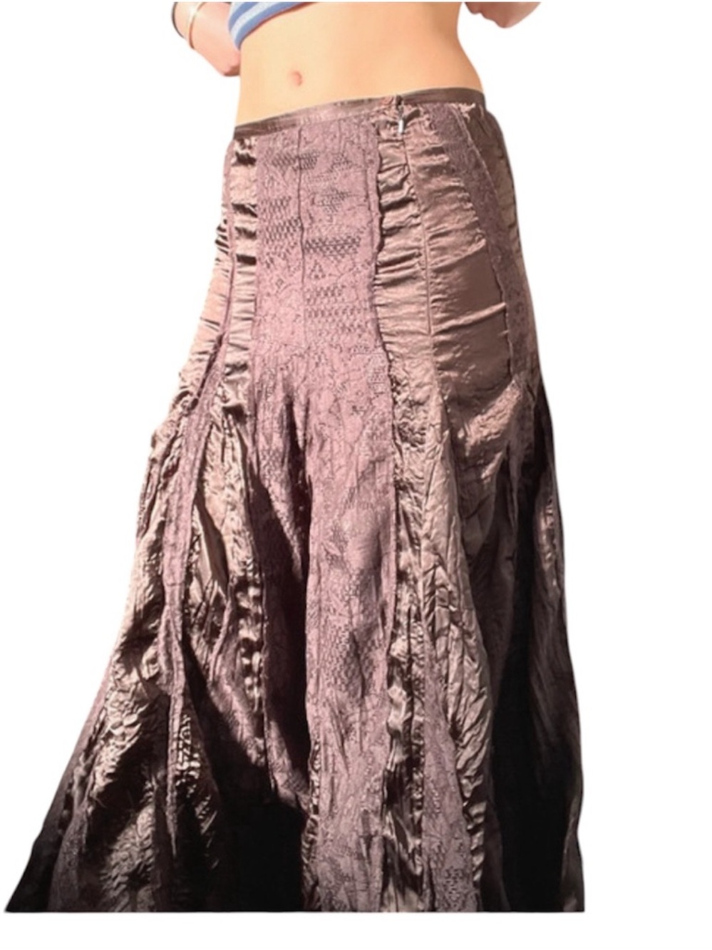 Stunning Brown Maxi Skirt